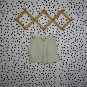 Carter’s Off White Boys Cotton Twill Shorts